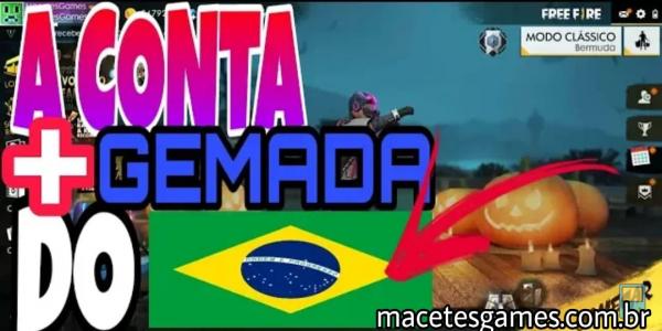 Uma Das Contas Mais do do Brasil no Free Fire